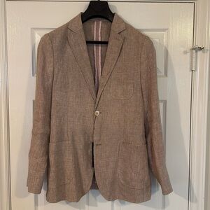 J.Lindeberg 100% Linen Blazer